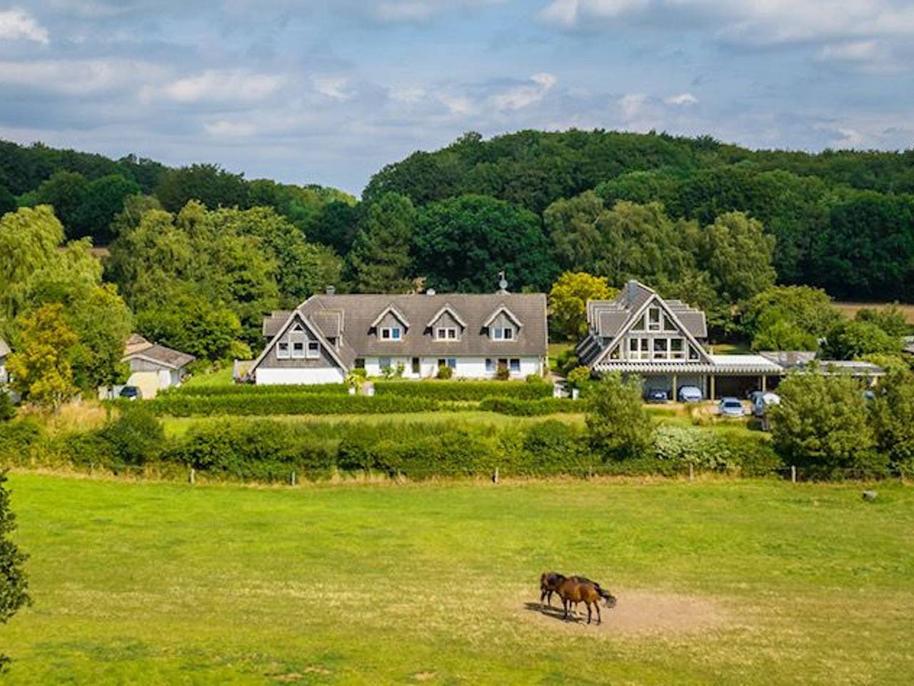 Ganze Ferienwohnung, Weitblick: Fewo in Ostseenähe mit 2 großen Schlafzimmern - Ferienwohnung Weitblick in Munkbrarup, Flensburger Förde