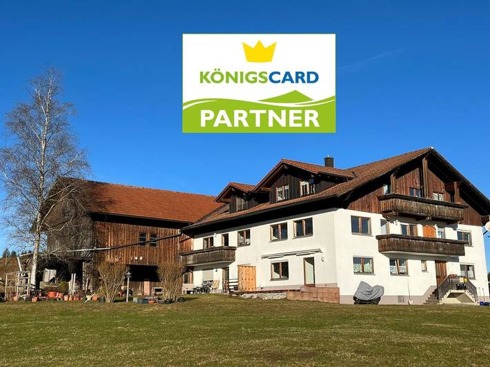 Bauernhof für 4 Personen, mit Balkon und Garten sowie Ausblick im Ostallgäu