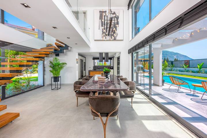 Location de vacances pour 6 personnes, avec terrasse ainsi que jardin et sauna à Fethiye (Muğla) - 3