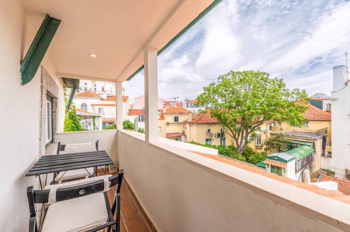 Ganzes Studio, Studio für 4 Personen mit Balkon in São Vicente de Fora, São Vicente (Lissabon)
