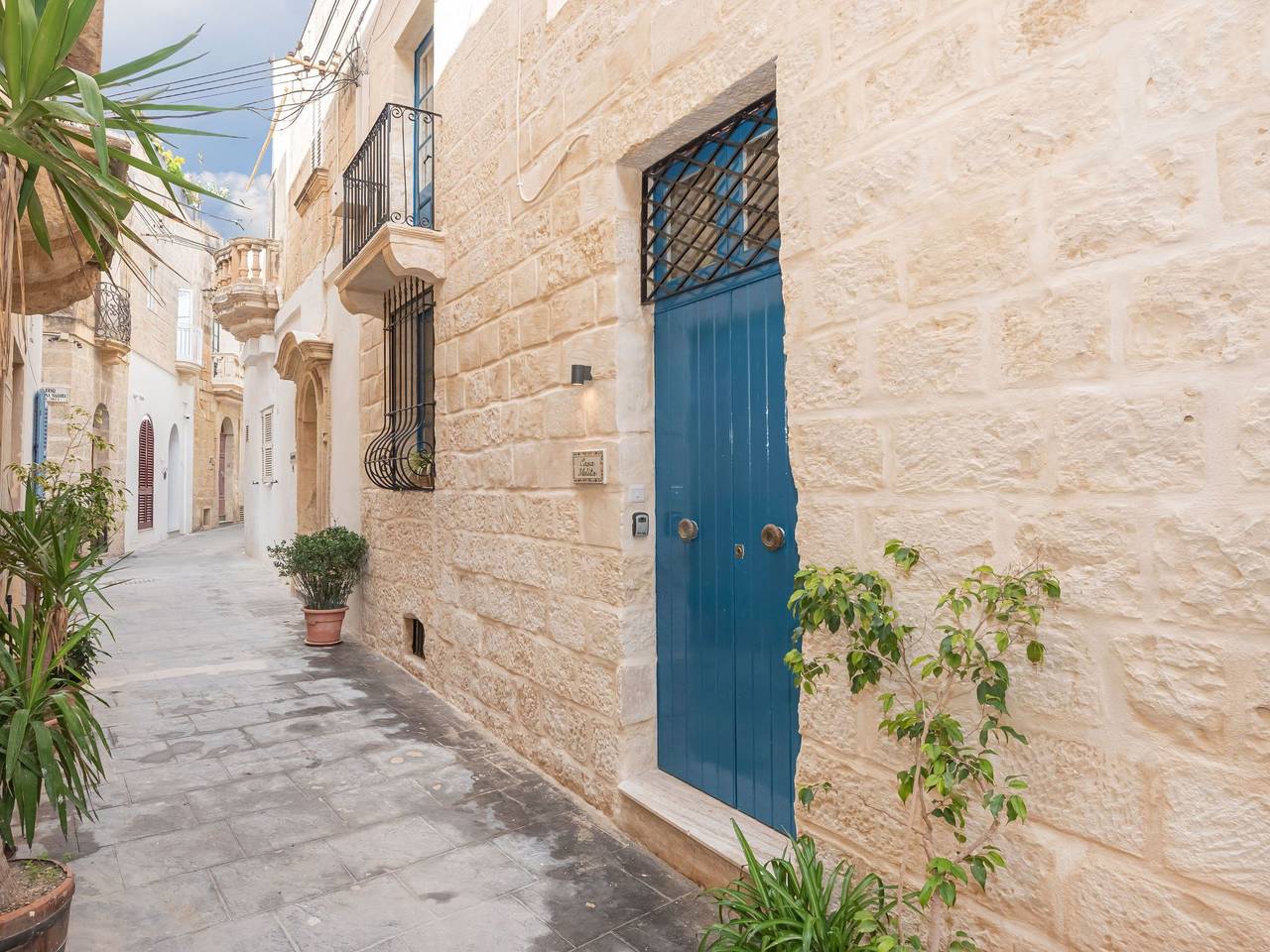 "Casa Melita" in der Nähe des mittelalterlichen Mdina in Rabat (Malta), Malta Island
