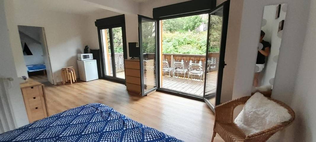 Chambre d’hôte pour 2 personnes, avec Balcon et Terrasse ainsi que Jacuzzi et Sauna dans l' Ariège
