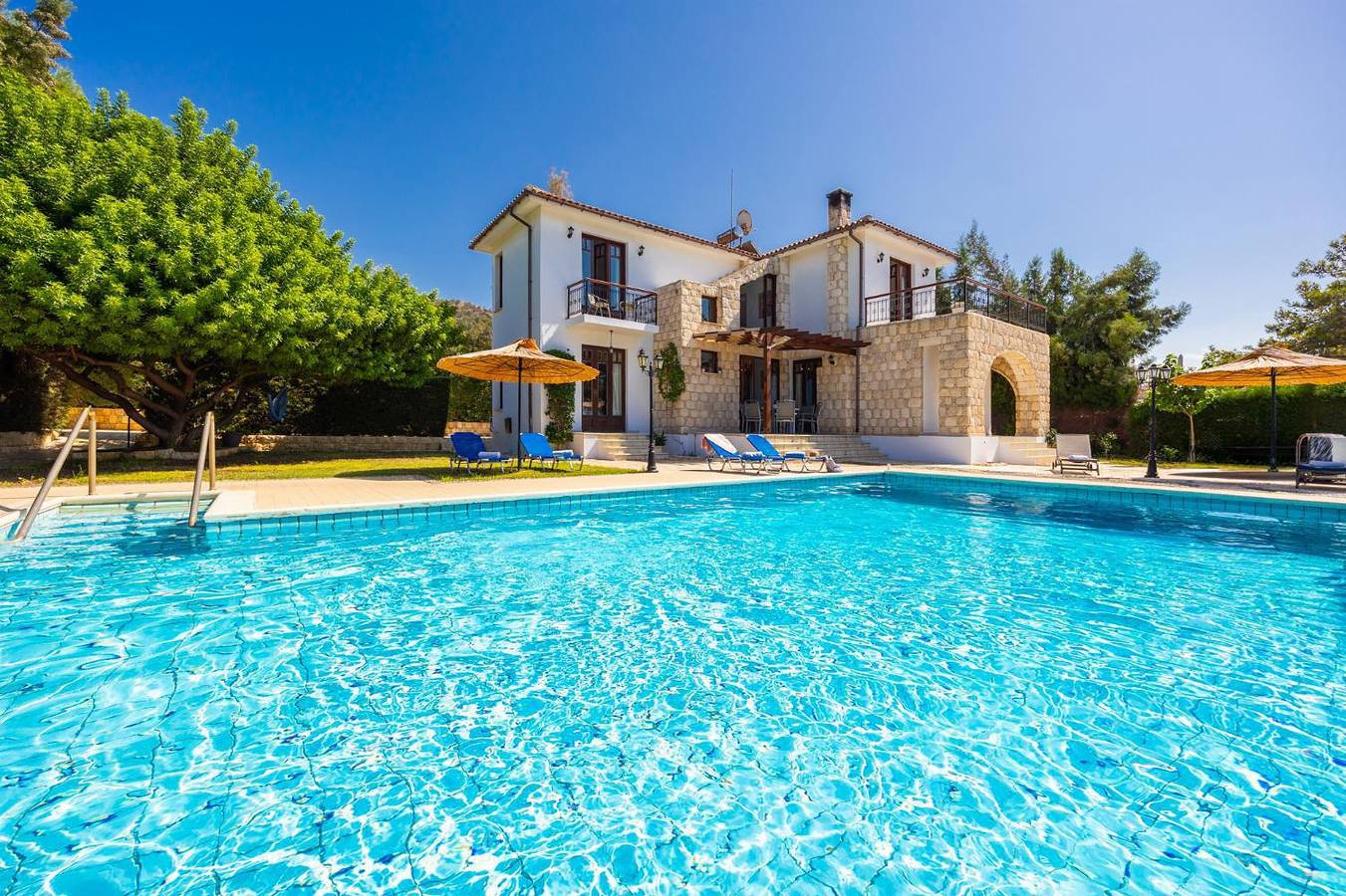 Villa für 10 Personen mit Meerblick in Αργάκα, Südzypern