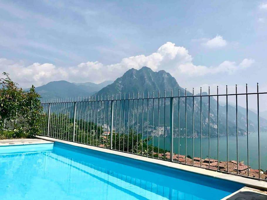 Ganze Wohnung, Piccolo paradiso vista lago con piscina privata in Riva di Solto, Gemeinde Riva di Solto