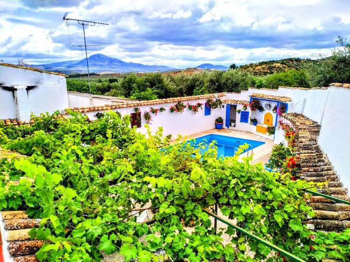 Casa rural para 12 personas, con Terraza además de Piscina y Vistas en Priego de Córdoba - 3