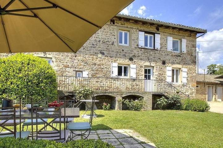 Maison de vacances pour 11 personnes, avec piscine et jardin
