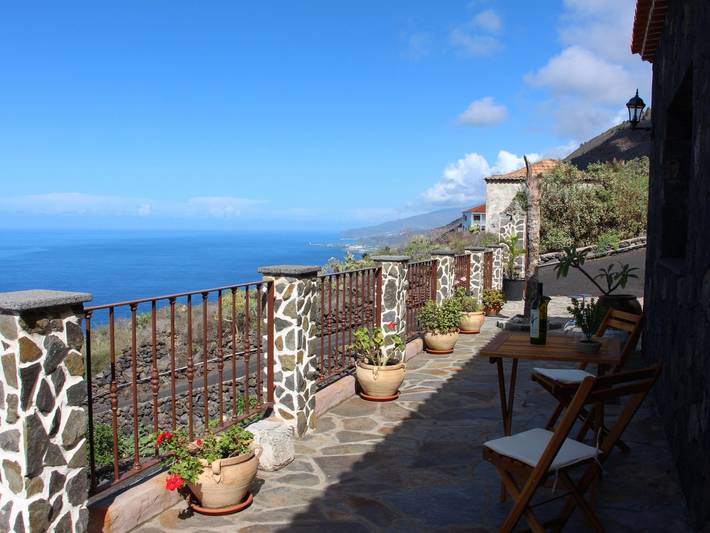 Ferienhaus für 3 Personen, mit Terrasse und Garten in Fuencaliente de la Palma