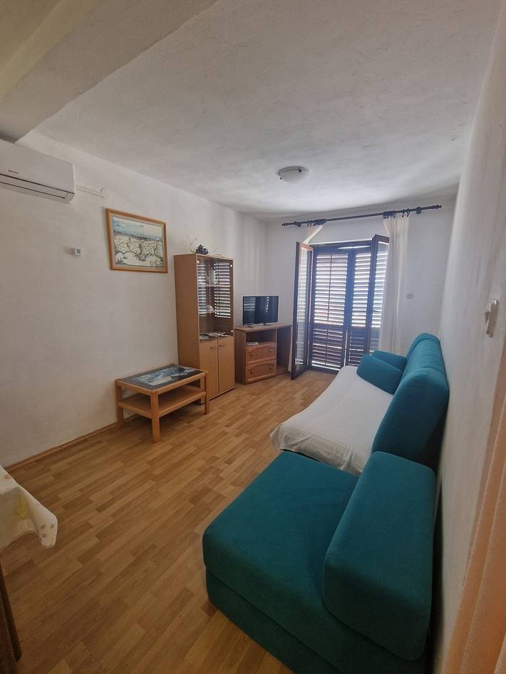 Ganze Wohnung, 1-Zimmer-Ferienwohnung mit Balkon und Meerblick Gradac, Makarska -a in Gradac, Makarska Riviera