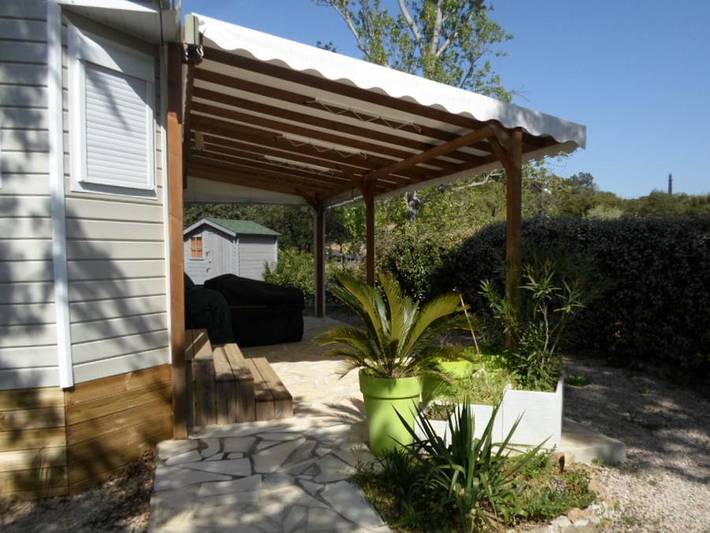 Domaine De La Bergerie - Mobilheim 4 personen - Premium - 2 Schlafzimmer - 4 Personen in Roquebrune-sur-Argens, Mittelmeerküste (Frankreich)