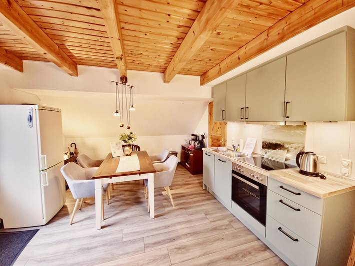 Ferienwohnung für 4 Personen, mit Garten und Terrasse sowie Ausblick, mit Haustier - 1