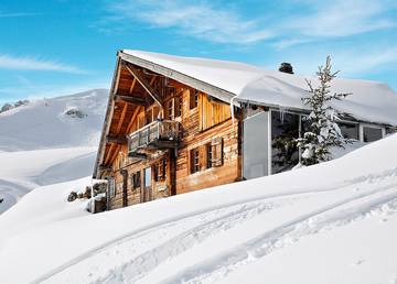 Gîte pour 8 personnes, avec vue et balcon, animaux acceptés à Val-d'Illiez