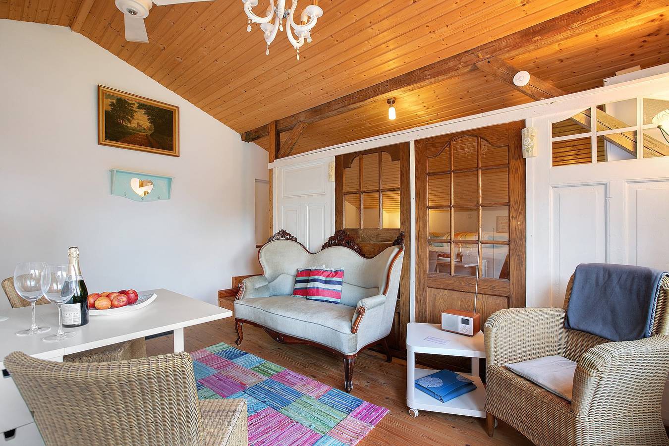 Ganzes Studio, Studio-Apartment '1-raum Koje 1' mit Gemeinschaftsterrasse, Garten & Wlan in Norddeich (Schleswig-Holstein), Dithmarschen