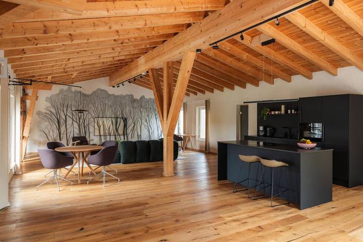 Ferienwohnung für 4 Personen, mit Garten und Sauna