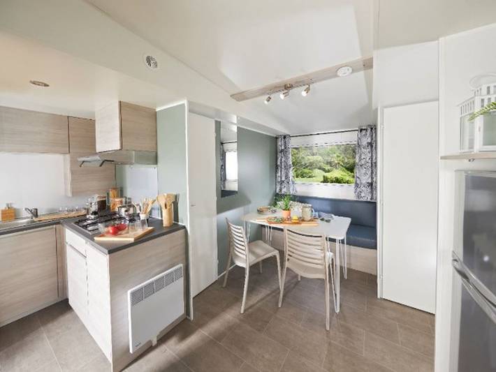 Mobil home pour 4 personnes, avec piscine et terrasse, animaux acceptés à Anduze - 2