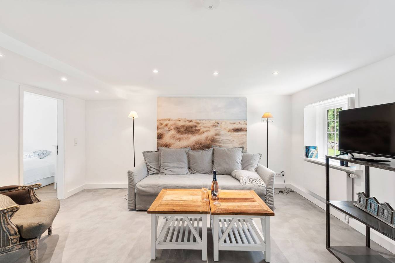 Ferienhaus Carolinen Hof 2 mit Garten, Terrasse und moderner Ausstattung in Tinnum, Sylt (Gemeinde)