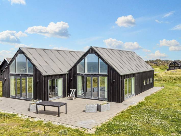 Vakantiehuis voor 6 personen, met terras en whirlpool in Denemarken