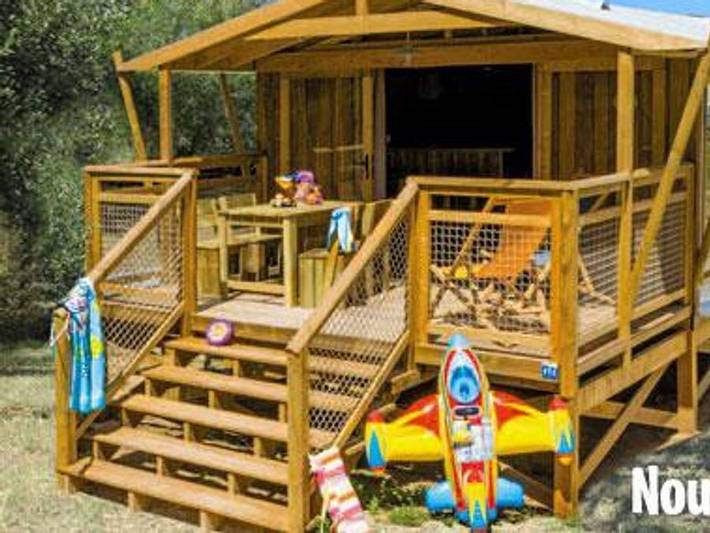 Lodge für 4 Personen, mit Kinderpool in Grayan-et-l'Hôpital - 3