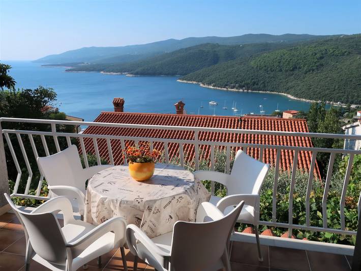 Ferienwohnung für 4 Personen, mit Balkon in Rabac