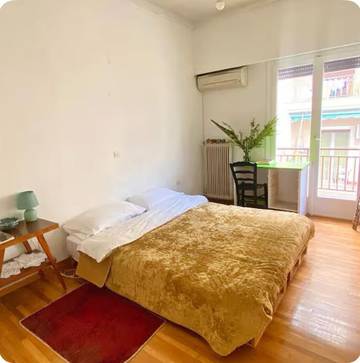Maison d’hôte pour 2 personnes, avec balcon, animaux acceptés à Athènes