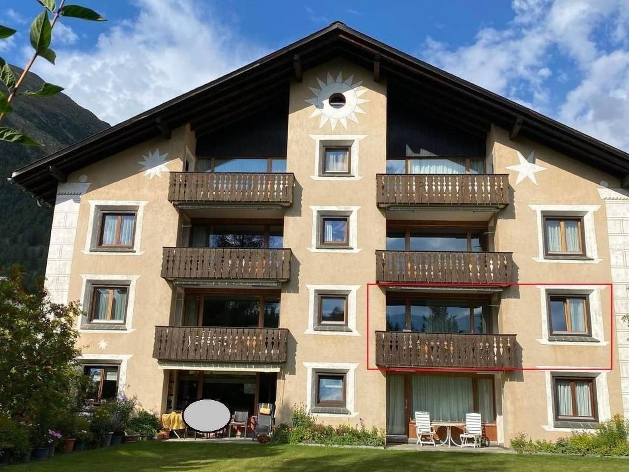 Geheel appartement, Chesa Burdun in Bever, Saint Moritz