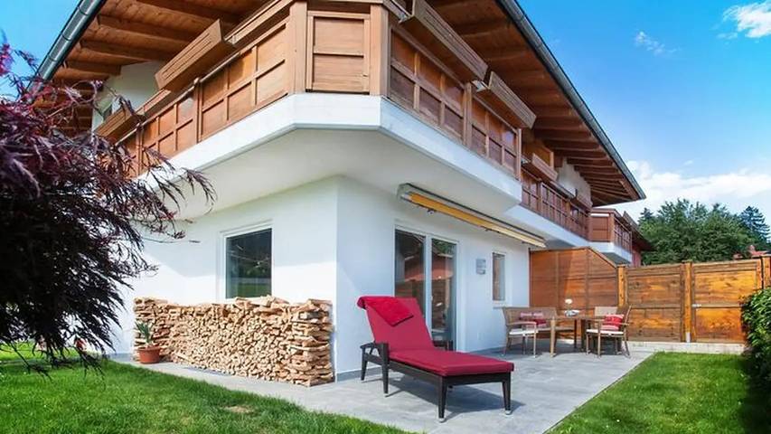 Gîte pour 6 personnes, avec jardin et sauna à Wiesing