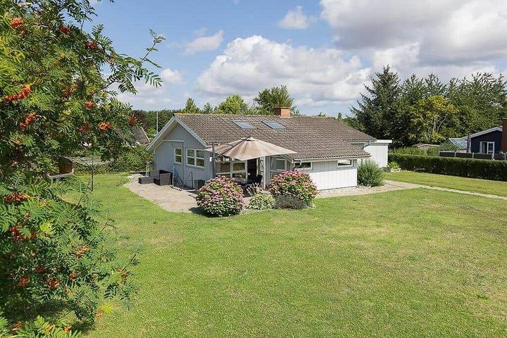 Ferienhaus für 4 Personen, mit Terrasse und Garten, mit Haustier in Skovmose