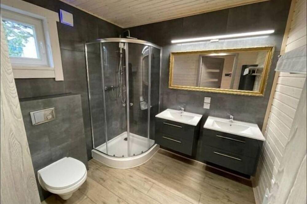 Haus für 6 mit Swimmingpool in Mrzeżyno, Powiat gryficki