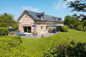 Gîte pour 8 personnes à Saint-Aubin-Routot