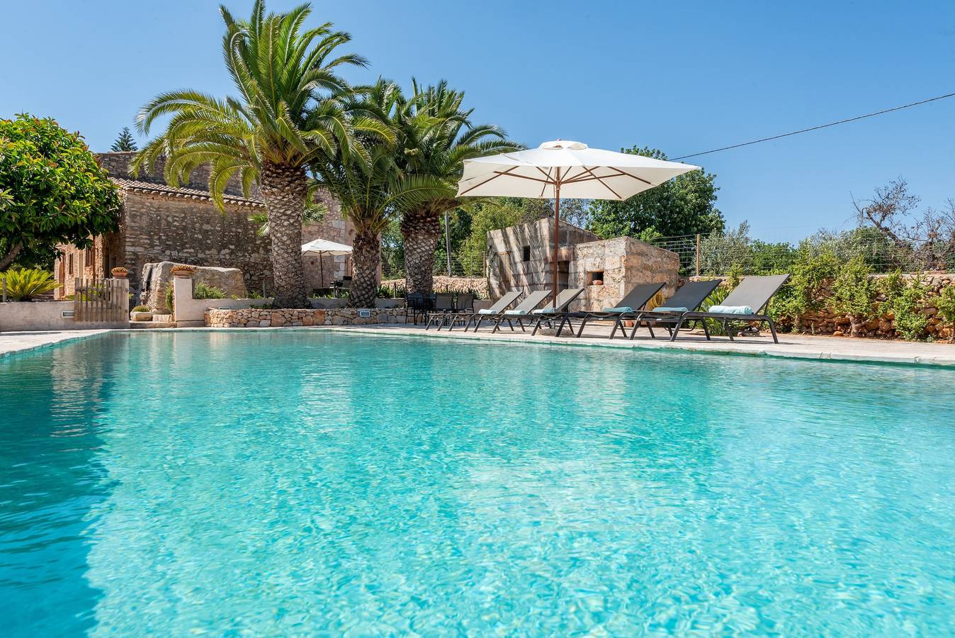 Quinta tradicional com Wi-Fi, ar condicionado, jardim e piscina in Manacor, Maiorca (Leste)