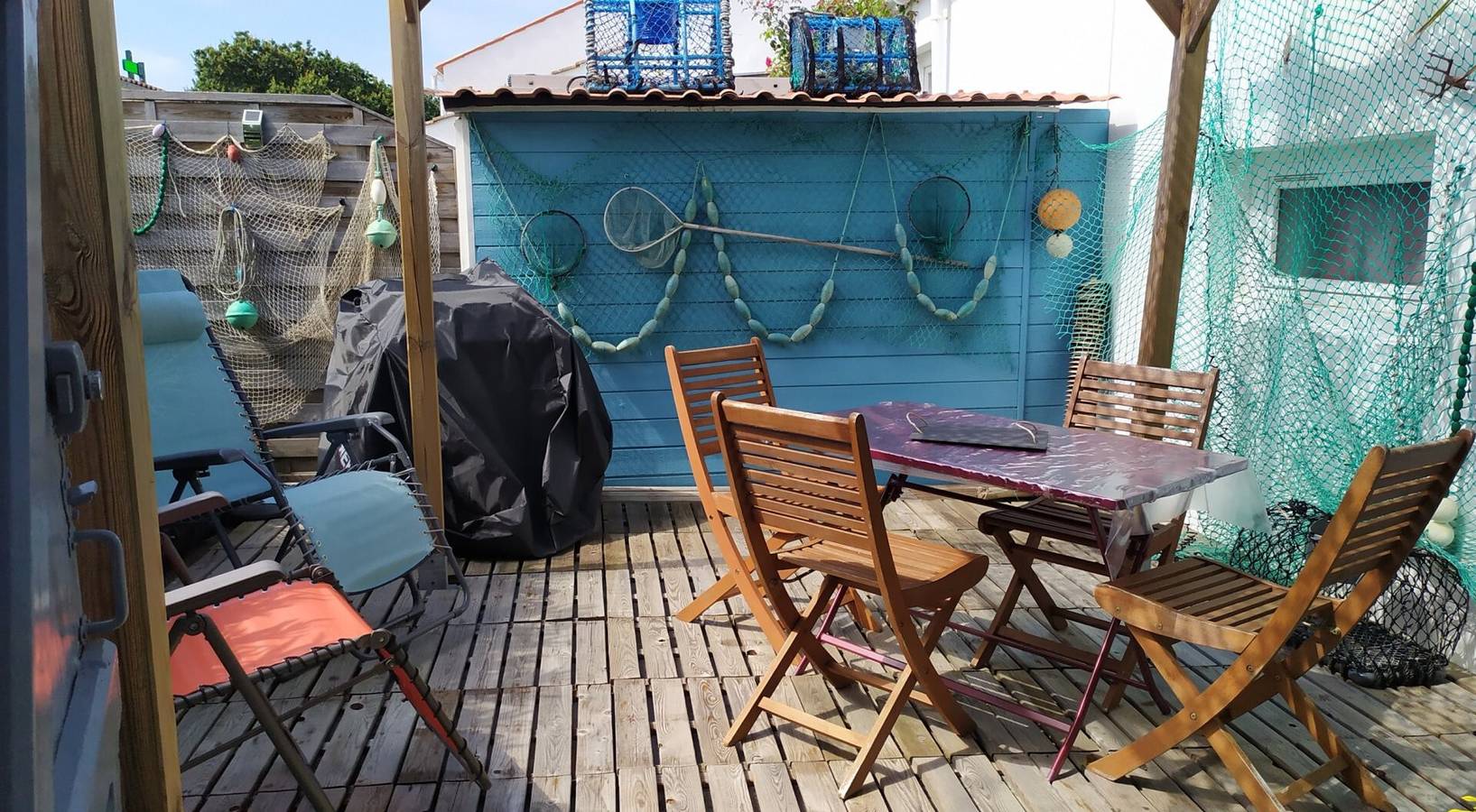Ganzes Studio, Studio „Petite Maison Typique“ mit privater Terrasse und Wlan in La Cotinière, Saint-Pierre-d'Oléron