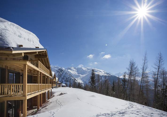 Location de vacances pour 8 personnes, avec balcon et sauna dans Col du Petit Saint-Bernard