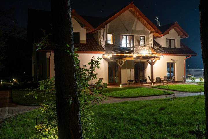 Dom gościnny dla 4 osób, z taras i widok oraz ogród w Ruciane Nida
