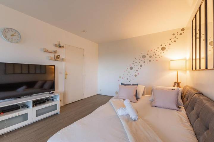 Gîte pour 4 personnes, avec balcon dans Gare Du Val D Europe - 4