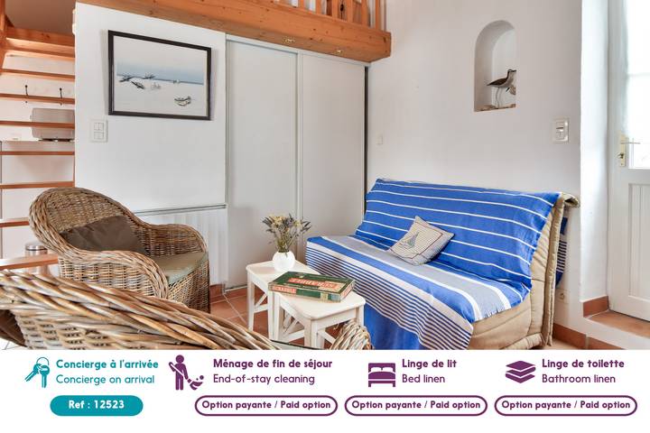 Studio für 3 Personen, mit Garten auf Noirmoutier - 2