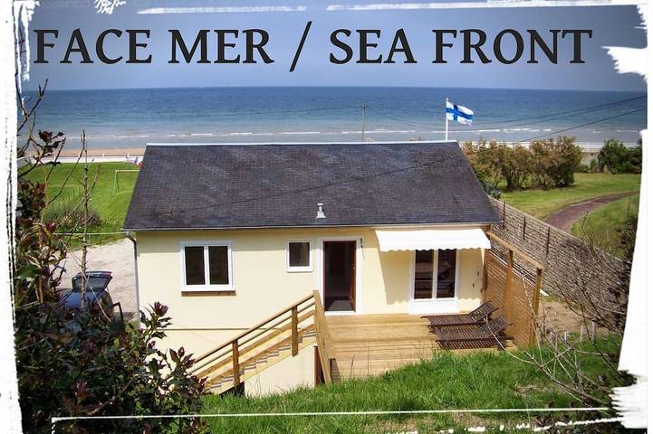 Ferienhaus für 6 Personen, mit Terrasse und Garten in Vierville-sur-Mer