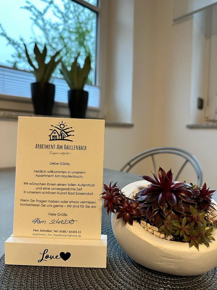Ganze Wohnung, Apartment Am Haullenbach - Apartment Am Haullenbach (50qm) mit Stellplatz in Bad Sassendorf, Kreis Soest