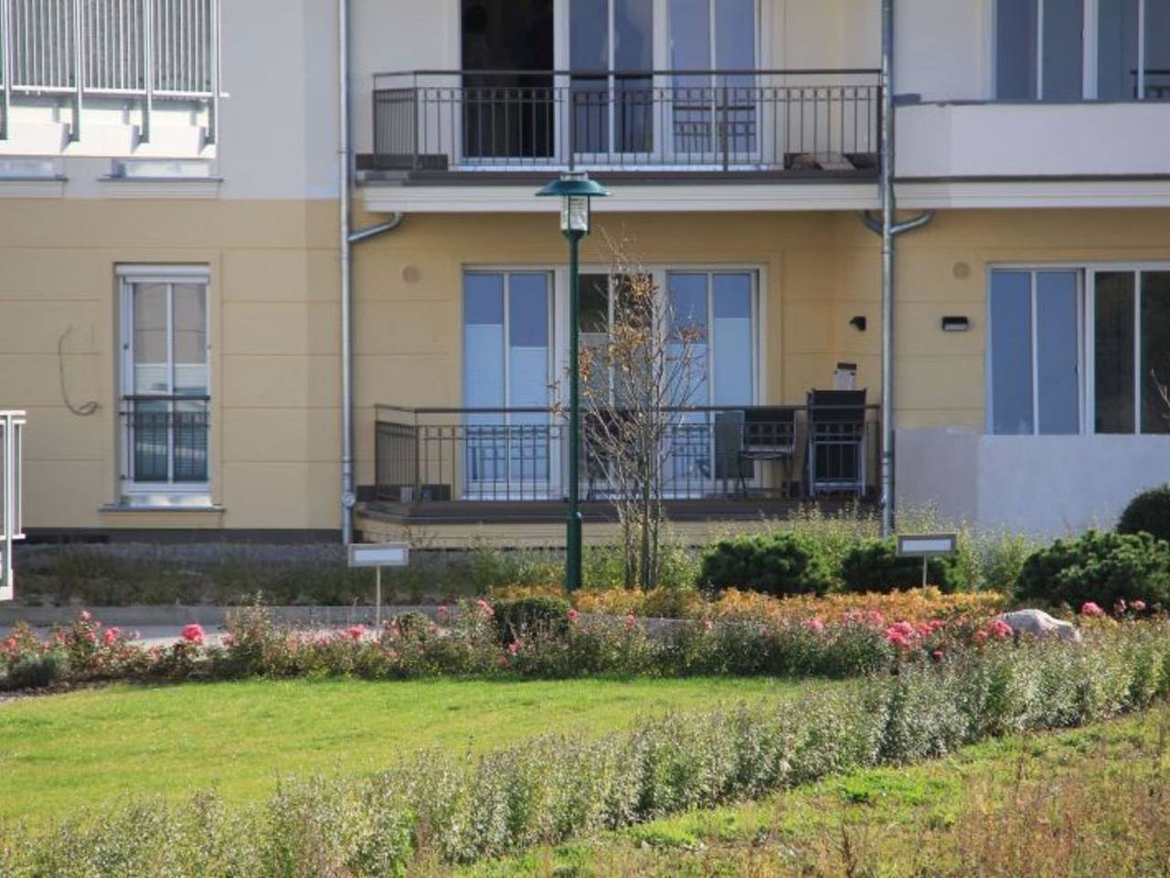 Ganze Ferienwohnung, Silbermöwe Balkon · 250 m zum Strand - Unterkunft Silbermöwe in Börgerende, Börgerende-Rethwisch