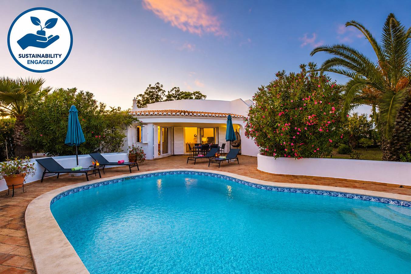 Villa Sunshine in Armação de Pera, Faro District