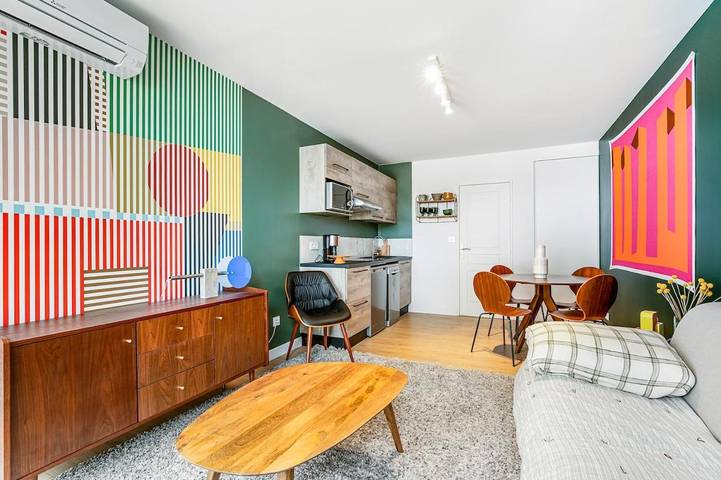 Gîte pour 5 personnes, avec vue et terrasse dans Port Gregau