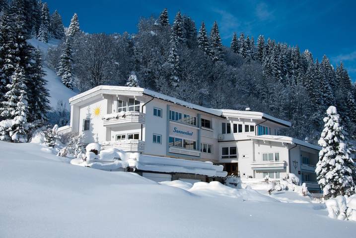 Hotel für 2 Personen, mit Balkon und Terrasse sowie Garten und Sauna im Kleinwalsertal