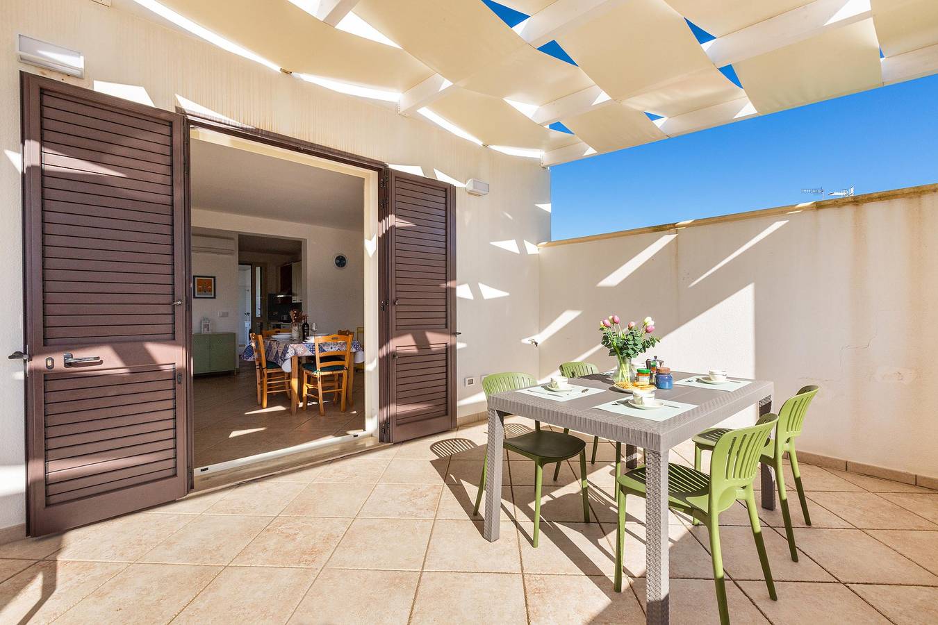 Apartamento entero, Apartamento de vacaciones para 4 personas con terraza in Leuca, Castrignano del Capo