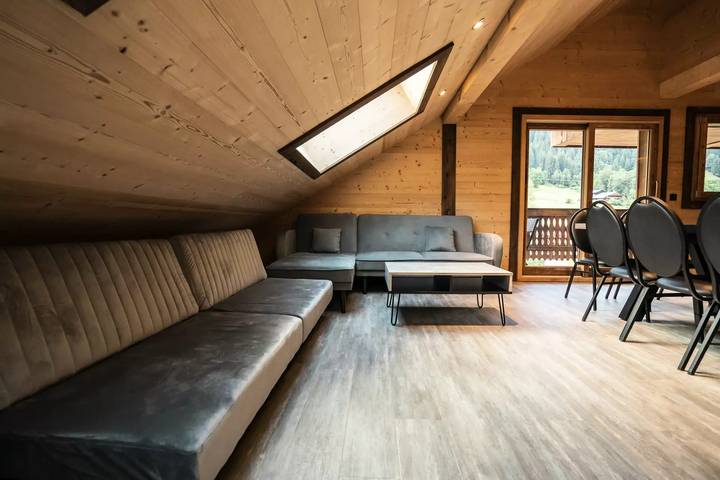Ganze Wohnung, 5 Zimmer für 10 Personen in Châtel, Les Portes du Soleil