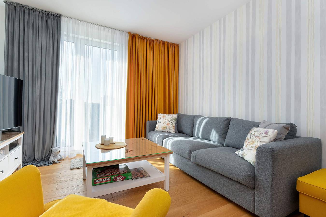 Ganze Wohnung, Spacious Apartment | Parking, Balcony, Close to Old Town in Danzig, Zatoka Gdańska