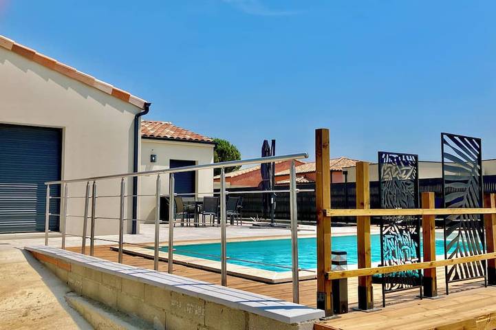 Location de vacances pour 8 personnes, avec Terrasse dans Golf Club (Carcassonne)
