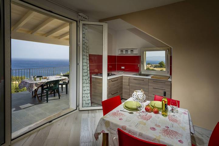 Apartamento entero, Apartamento Marta en Villa Rosaria Vista Mare Zingaro in Scopello, Castellammare del Golfo