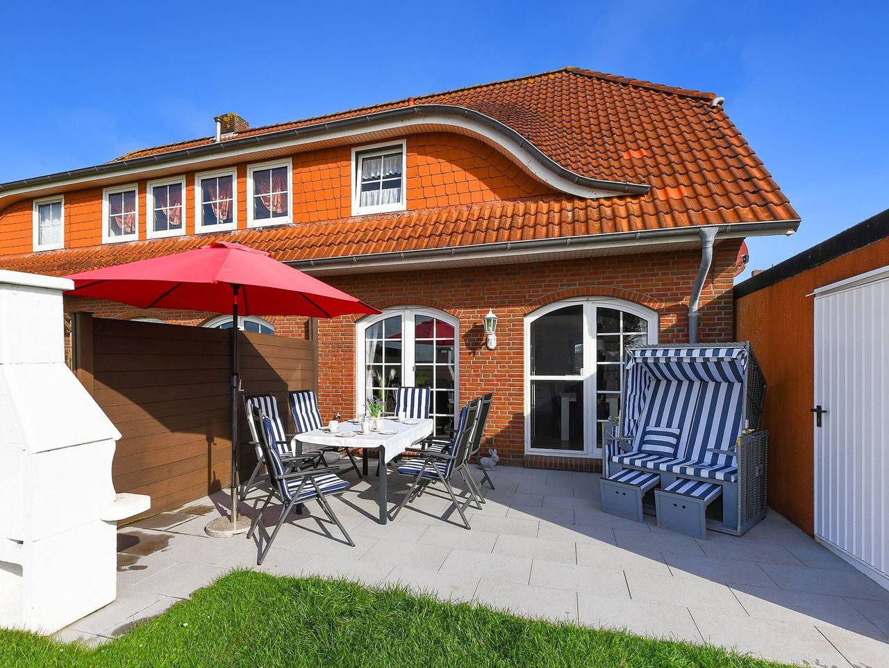 Ferienhaus Hosnhuus in Dornumergrode - Ferienhaus Hosnhuus in Dornumergrode, Dornum