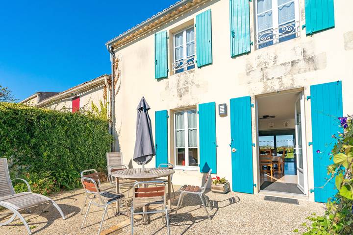 Maison de vacances pour 6 personnes, avec jardin, animaux acceptés en Charente-Maritime