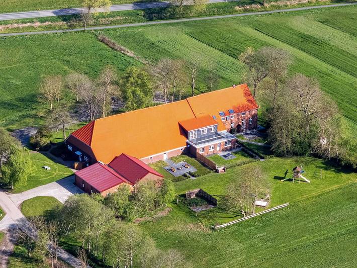 Bauernhaus für 8 Personen, mit Garten und Terrasse sowie Ausblick in Bensersiel - 4