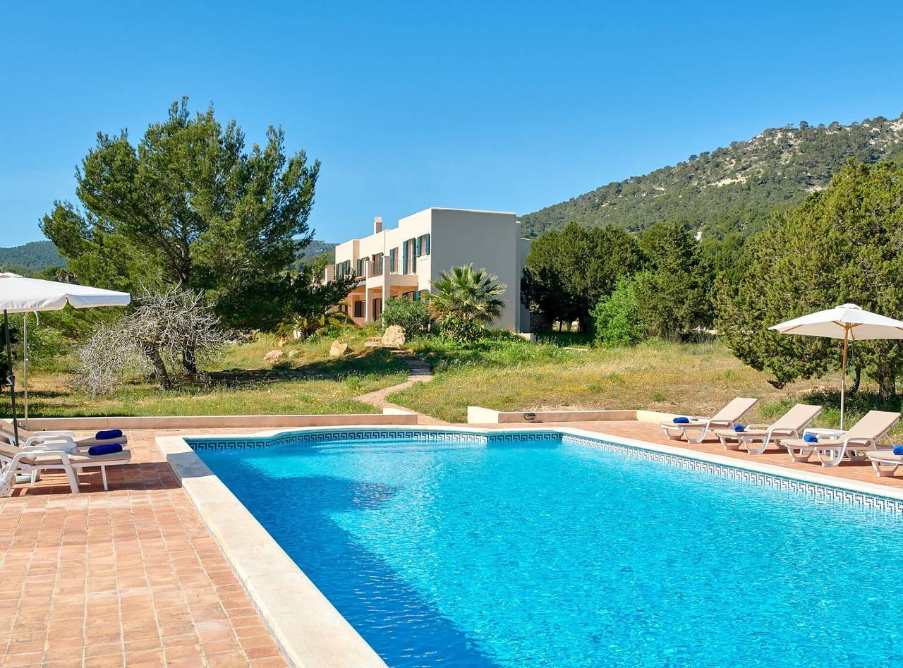 Villa 'Can Roca' with Sea Views, Wi-Fi and Air Conditioning in Es Cubells, Sant Josep de sa Talaia