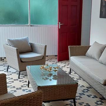 Gîte pour 4 personnes, avec terrasse à Schœlcher